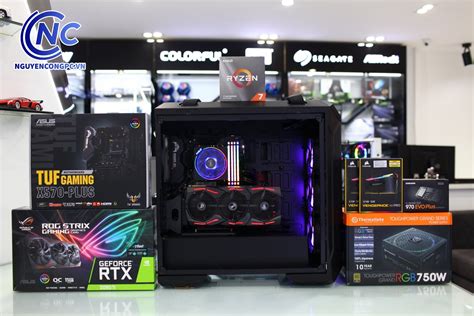 What's common between the two is the 7 nanometer silicon fabrication process they're built on, which is significantly more advanced than the 14 nm process intel has been stuck with. BỘ PC AMD RYZEN 7 3700X / RAM 32GB / RTX 2080 TI 11G