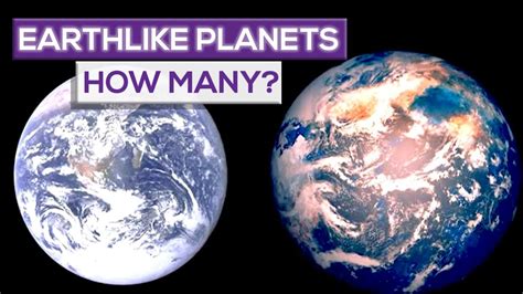 How Many Earth Like Planets Are In The Universe Youtube