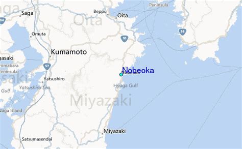 Nobeoka Tide Station Location Guide
