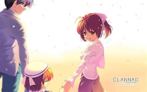 Hd Wallpaper Clannad Anime Wallpaper Furukawa Nagisa Ushio Okazaki