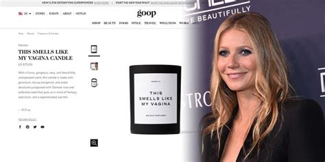 Gwyneth Paltrows Goop Is Selling A Vagina Scented Candle And Its