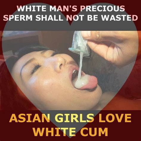 Asians Belong To White Cock