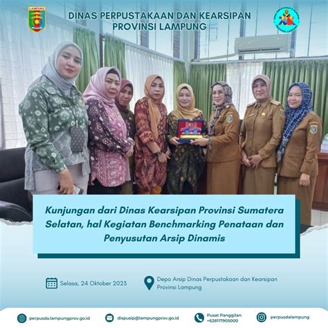 Kunjungan Dari Dinas Kearsipan Provinsi Sumatera Selatan Dalam Hal