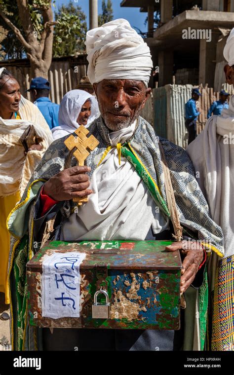 Ethiopian Orthodox Priest Holding Cross Hi Res Stock Photography And