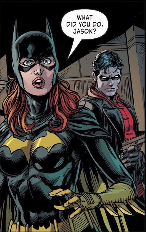 Redhood And Batgirl Batgirl Superhero Comic Superhero Batman