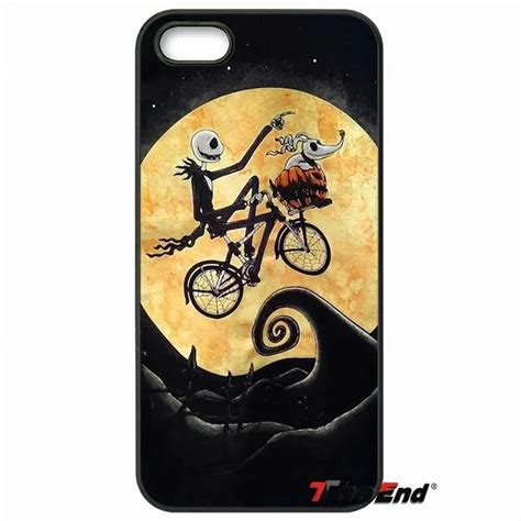Nightmare Before Christmas Story Jack Sally Case For Iphone X 4 4s 5 5c