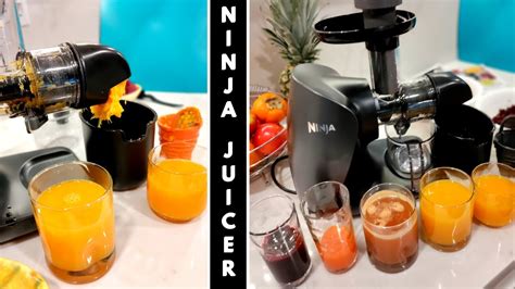 Ninja Cold Press Juicer Pro Full Review And Demo Youtube