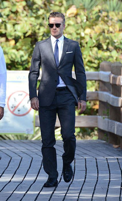 David Beckham Crowned Best Celebrity Suit Wearer Hello