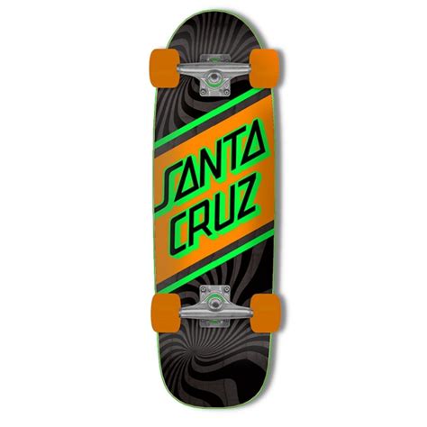 Santa Cruz Street Skate Orange 879 Cruiser Skateboard Cruisin City