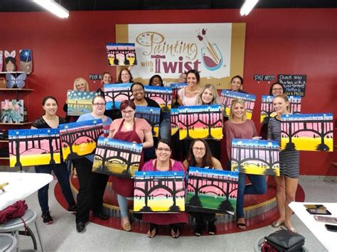 Dbusiness Daily Update Painting With A Twist Detroit Art Studio