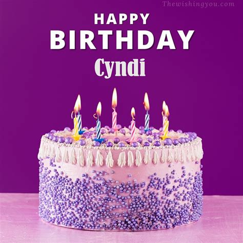 100 Hd Happy Birthday Cyndi Cake Images And Shayari