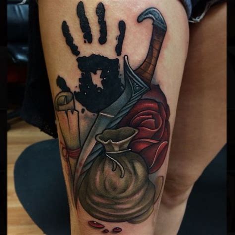 This post may contain affiliate links. 17 Skyrim Tattoos - The Body is a Canvas