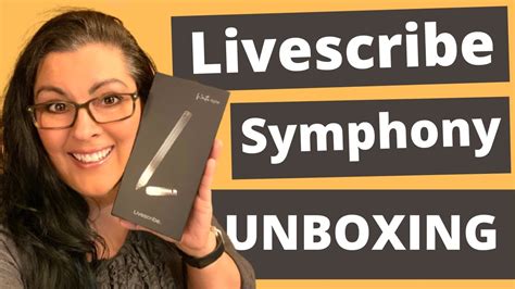 Livescribe Symphony Smart Pen Unboxing Youtube