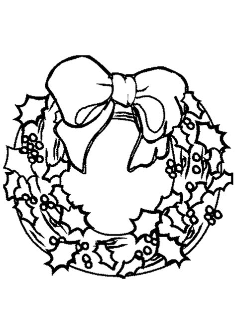 Imprimez les dessins noel gratuit en ligne à colorier gratuitement. Coloriage noeud couronne noel sur Hugolescargot.com