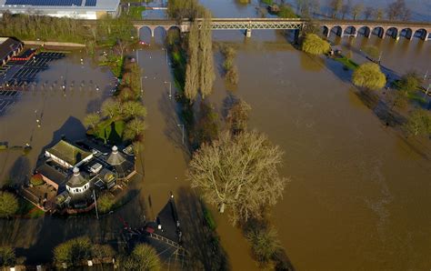 In Pictures Aerial Images Reveal The Extent Of Flood Devastation As