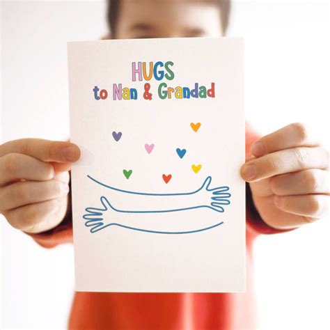 Send a virtual birthday card. Virtual Hug Personalised Rainbow Charity Card in 2020 | Virtual hug, Hug illustration, Hug
