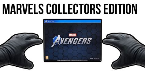 Marvels Avengers Earths Mightiest Collectors Edition Ps4 Unboxing