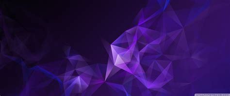 Low Poly Purple Abstract Art Ultra Hd Desktop Background Wallpaper For