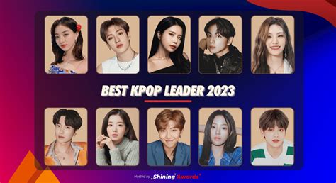 Best Kpop Leader 2023 Close June 30 Shining Awards