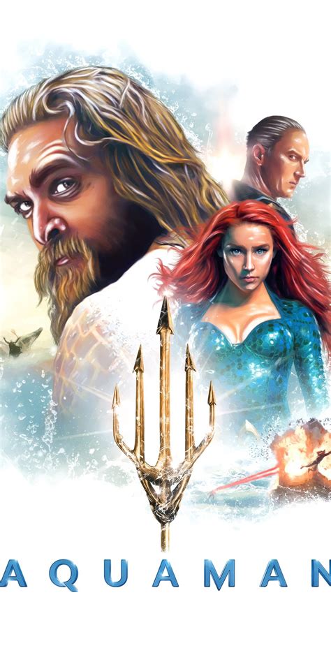 1080x2160 Aquaman Movie Character Poster Art One Plus 5thonor 7xhonor