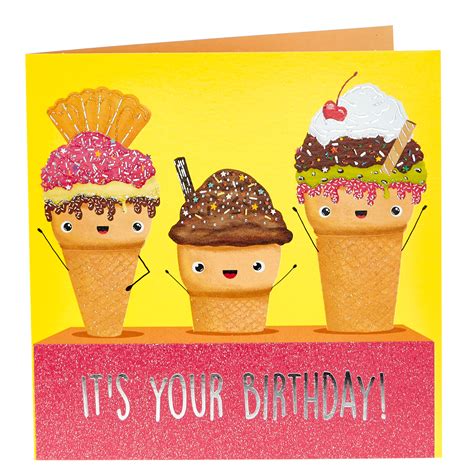 میهن بلاگ، ابزار ساده و قدرتمند ساخت و مدیریت وبلاگ. Buy Birthday Card - Ice Creams for GBP 0.99 | Card Factory UK