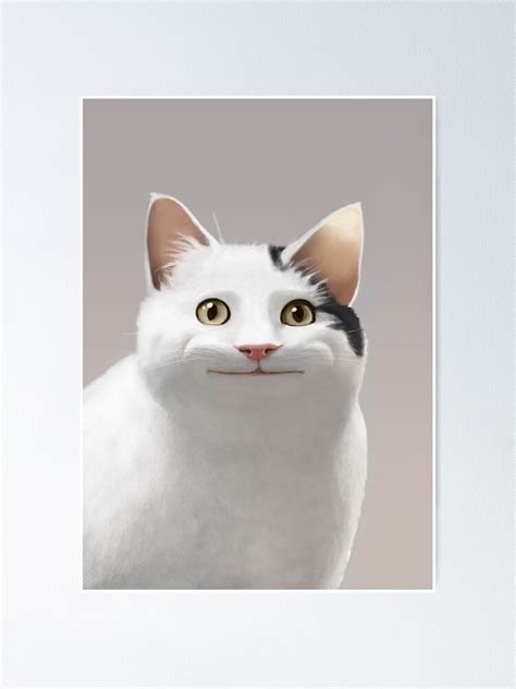 Polite Cat Meme Poster For Sale By Mashz Redbubble