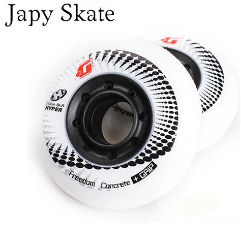Japy Skate 8pcs 100 Original Hyper G Concrete Inline Skates Wheels