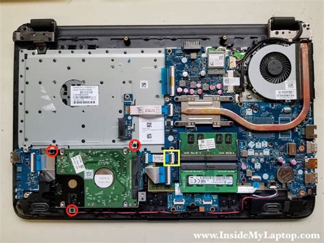Full Disassembly Of Hp 15 Notebook Pc Inside My Laptop