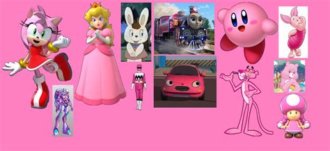 Pink Characters By Nicholasp1996 On Deviantart