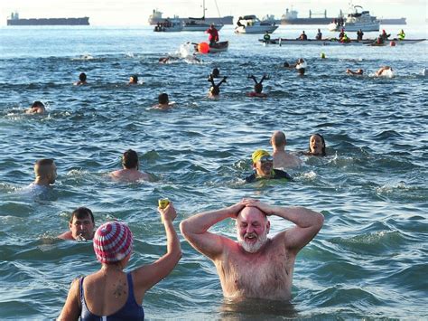 Vancouver S Polar Bear Swim Has Become A Tradition For Many Brave Souls