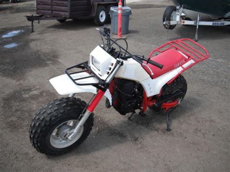 We only show you the revival of this yamaha 2 stroke dirt bike. 1985 Yamaha BW200 Mini Dirt Bike