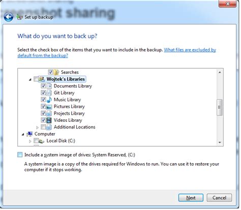 Windows 7 Library Folder Missing From Backup Super User