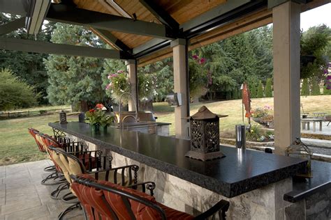 Large Covered Outdoor Living Space Remodel Mcadams