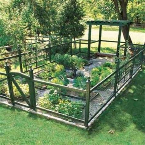 Garden Fence Ideas Diy Garden Fence Fenced Vegetable