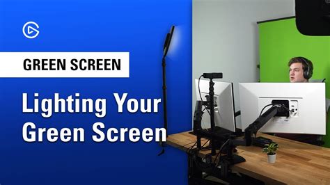 How To Light Your Green Screen Youtube