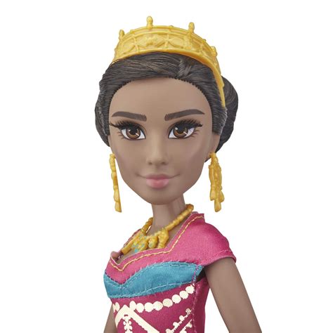 Disney Aladdin Glamorous Jasmine Deluxe Fashion Doll With Gown Shoes