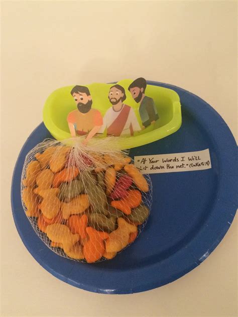 The Fishers Of Men Snack Craft Sundayschoolist