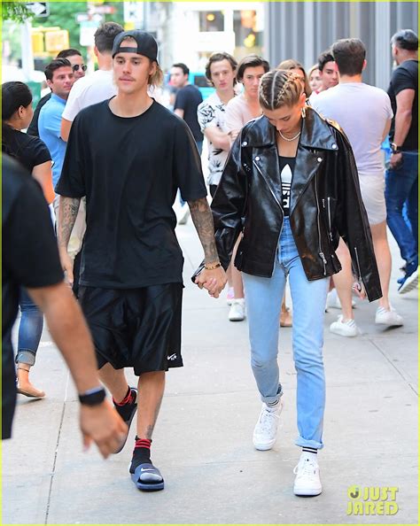 justin bieber and hailey baldwin hold hands after a dinner date photo 4105746 justin bieber
