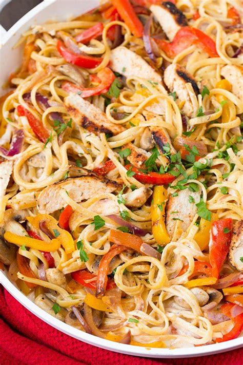 Creamy Cajun Chicken Linguine Food Recipes How To Cook Pasta