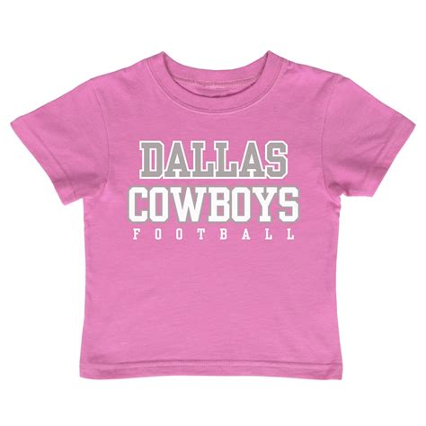 Dallas Cowboys Toddler Girls Practice T Shirt Pink
