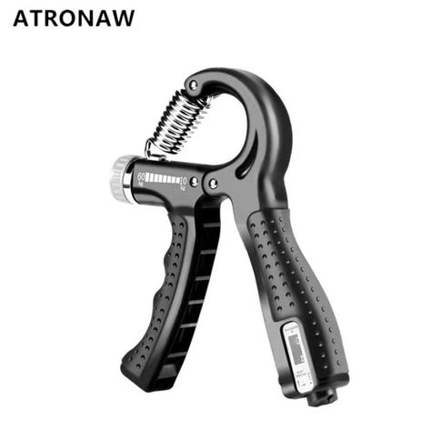 Atronwa Gripper R Shape Adjustable Countable Hand Grip Strength