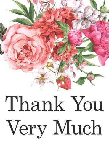 Check the other expressions we already translated, or use our forum to have a new word or many thanks to all contributors! Pink Flower Thank You Card. Traditional, yet beautiful ...