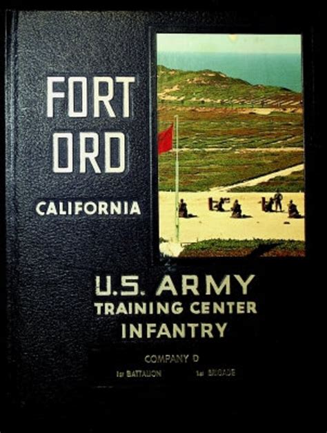 Fort Ord California Us Army Training Center Infantry Company Etsy