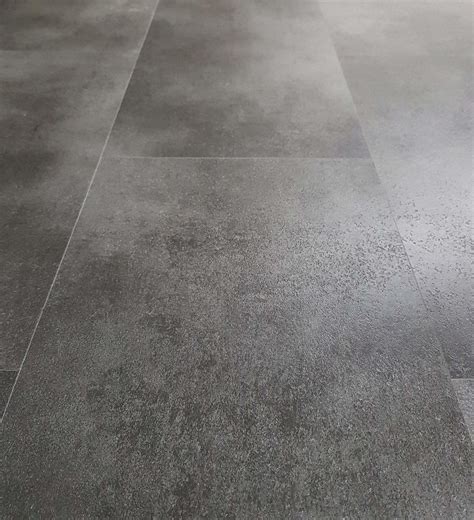 Ms international's 6 inch x 24 inch alaska gray stacked stone ledger panel features a palette of trendy gray tones which evoke a sense of sophistication. Anthracite Grey Tile Stone SPC Waterproof Click Flooring 1.86m² | CladdTech