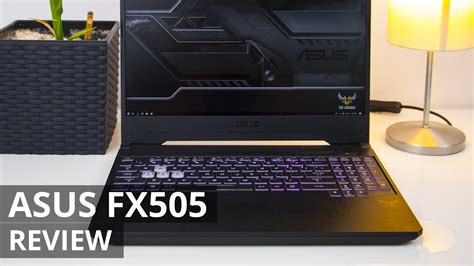 Asus Tuf Fx505 Gaming Notebook Review 144hz Rgb With Gtx1060 Youtube