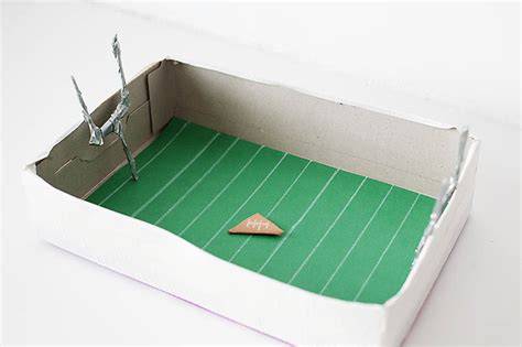 Diy Cereal Box Paper Football Arena · Kix Cereal