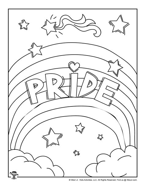 Nnstudents can be broken into groups and each given a page of the coloring book to learn about, color, and share with the class. PRIDE-LGBTQ-Coloring-Page | Woo! Jr. Kids Activities