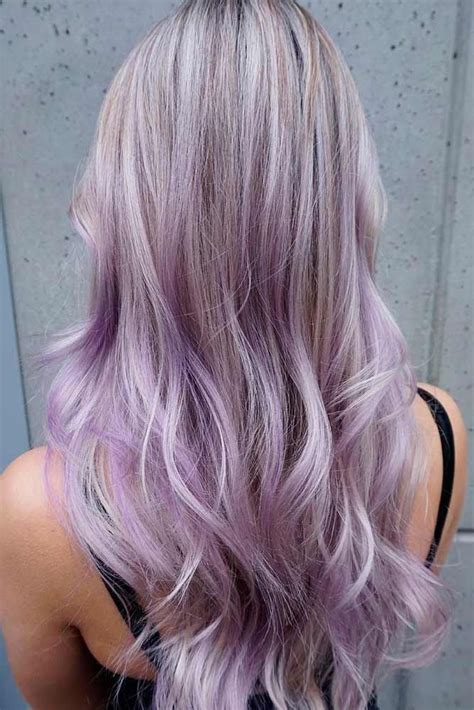 61 cool ideas of purple ombre hair light purple hair purple blonde hair pastel purple hair