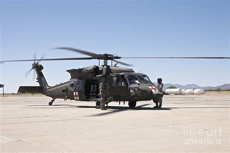 Uh 60 Black Hawk Refuels Photograph By Terry Moore