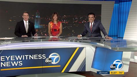 New york's source for breaking news, weather and live video. Los Angeles ABC upgrades set design, graphics - NewscastStudio